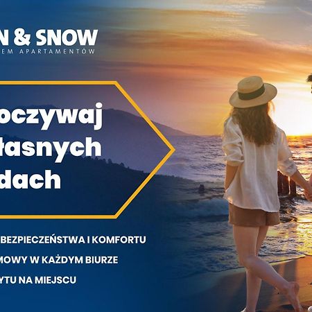 Apartamenty Sun & Snow Blekitna Laguna Jurata Kültér fotó